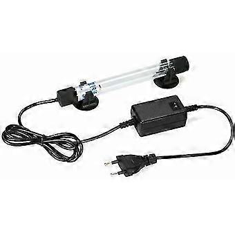 Submersible UVC Germicidal Steriliser Lamp for Aquarium Fish Tank Pond In-Water Disinfection AC220-240V Quartz Glass 5W-13W with Suction Cups