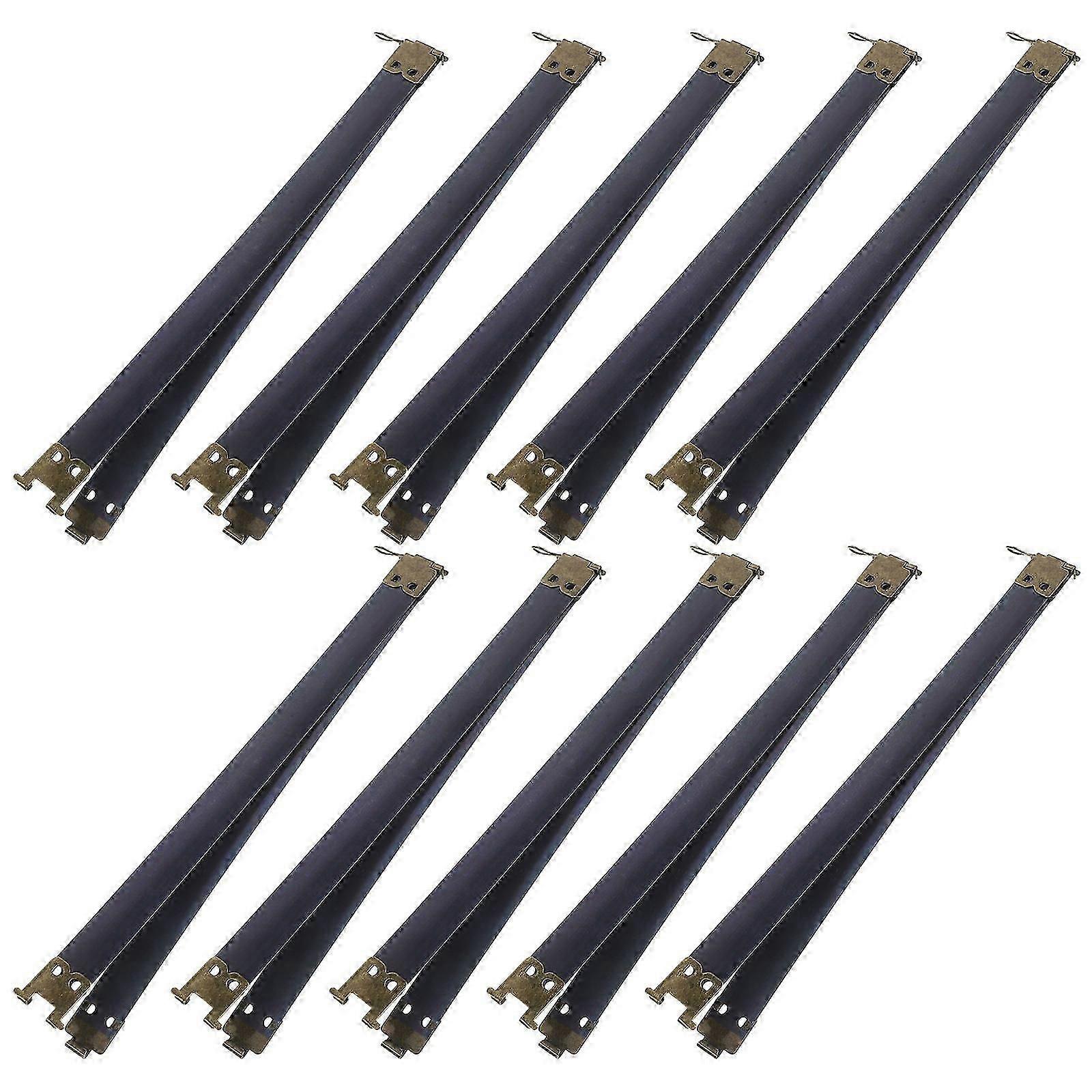 Metal Internal Flex Frames compatible with Handbag Replacement Spring Clips 20Pcs