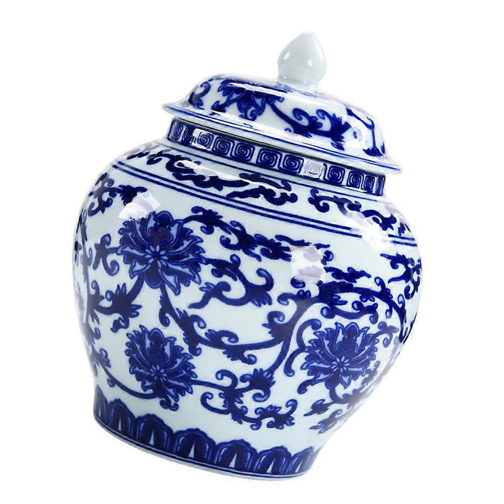Silver Ceramic Tea-Leaf Sealed Jar for Kitchen Storage 1Pcs