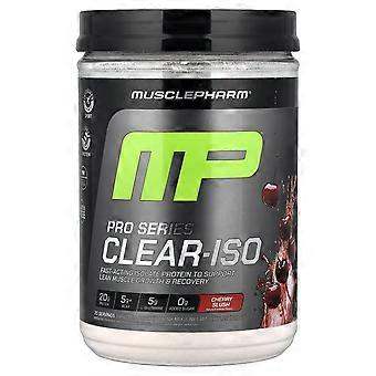 MusclePharm, Pro Series Clear-ISO, eiwitpoeder voor drankmix, kersensmaak, 1,14 lbs (520 mg)
