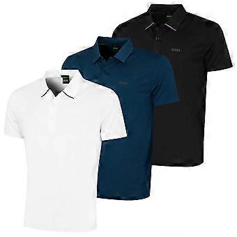 Polo de golf Hugo Boss Paddytech Lightweight Stretch Quick Drying para hombre
