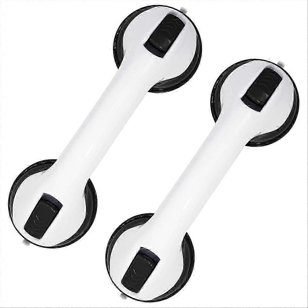 2-Pack Shower Grab Bars, Suction Safety Handles A