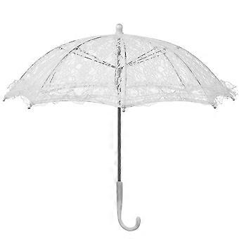 1pc Vintage Koronkowy parasol Sceniczny Rekwizyty Ślubny Parasol Ślubny
