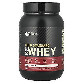 Optimum Nutrition, Gold Standard® 100% Whey, Cookies & Cream, 1,85 lb (837 g)
