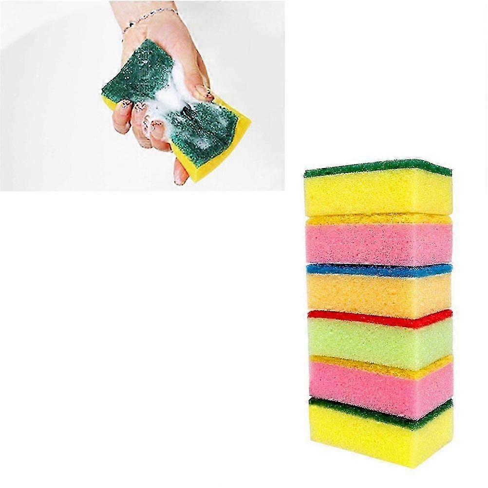 Multi-Use Scrubbing Sponges for Dish Cleaning | 10Pcs Pack