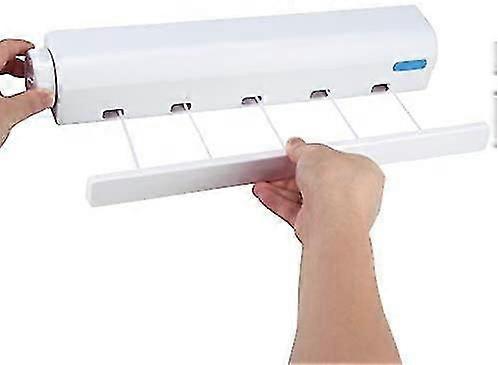 4 Thread / 5 Thread Indoor Automatic Retractable Clothesline Hanging Clothesline