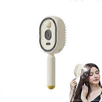 Electric Spray Air Cushion Massage Comb Electric Steam Hair Brush With Mist Spray, Red Light Care Air Cushion Massage Comb, Portable Hair Steamer 2026