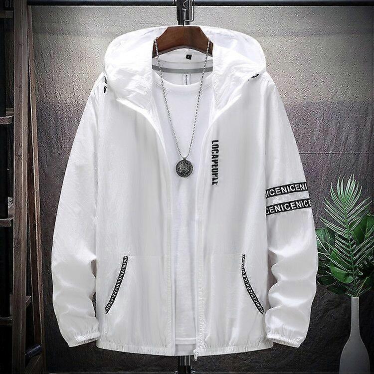 Men Summer Sunscreen Jacket Thin Fashion Clothes