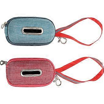 UBIUO 2PCS Dog Poop Bag Holder Pouch Pet Rubbish Bags Pouches Dispenser Leak- proof Dog Waste Bags Doggie Poop Bags Distributor Holder Dog Walking Acc
