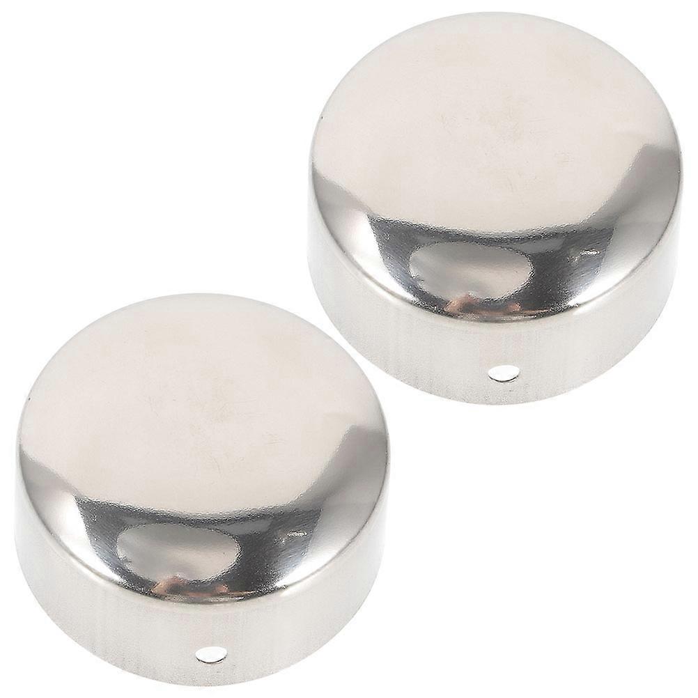 2 stks leuning eindkappen rail pluggen decoratieve buis caps protector leuning accessoires