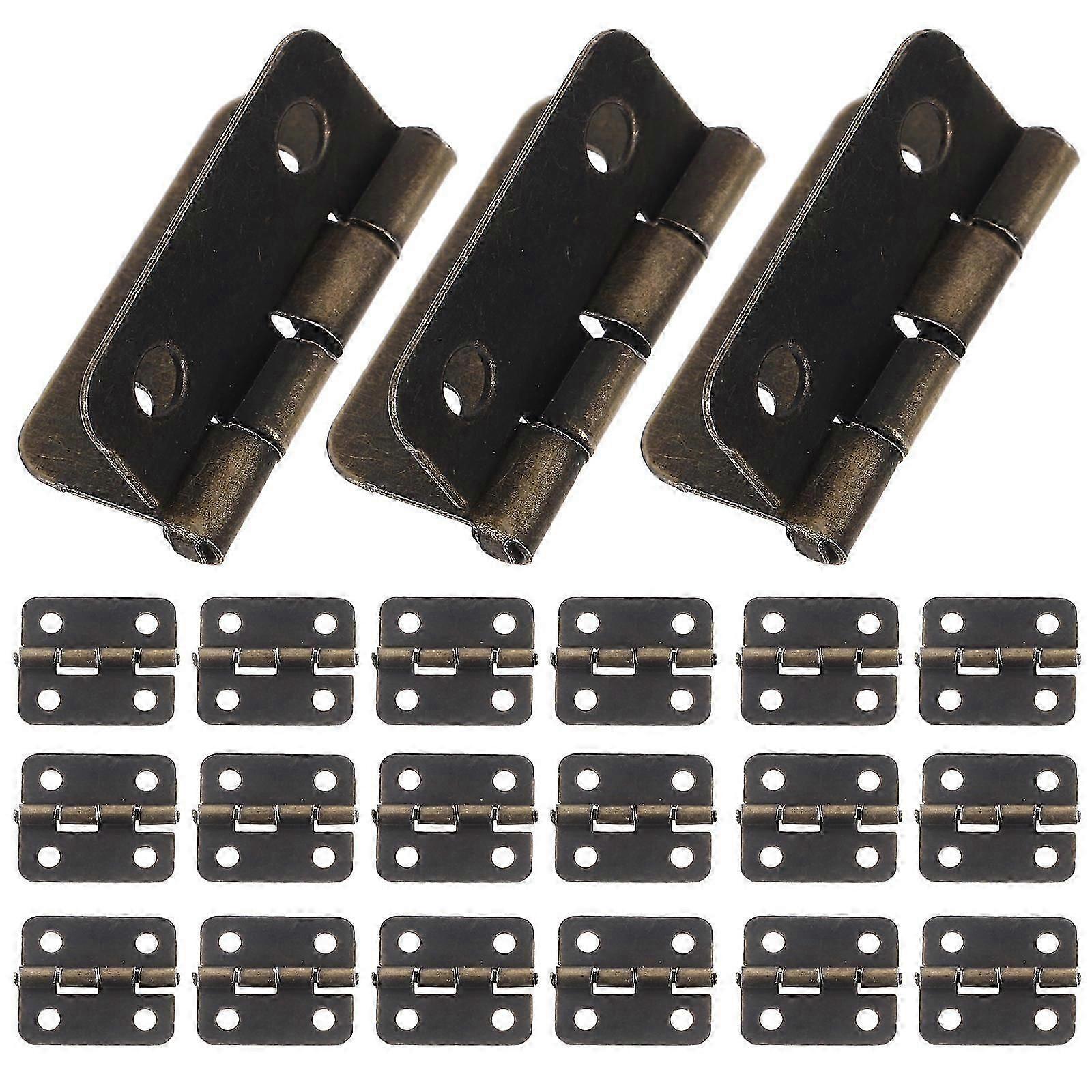 Hinge Automatic Self-Closing Spring Hinge for Jewel Case, 20Pcs Set