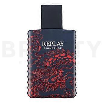 Replay Signature Red Dragon Eau de Toilette for Men 50 ml