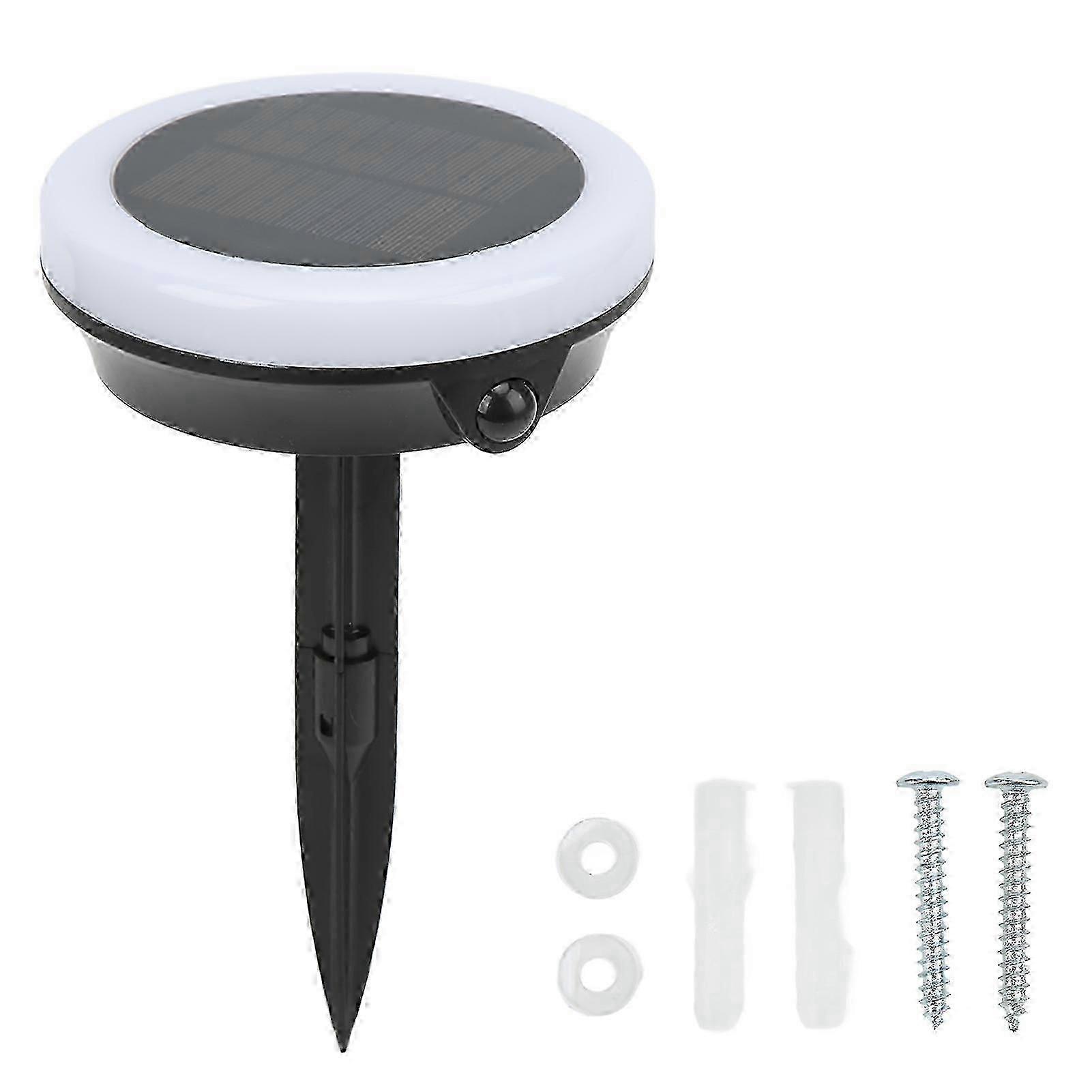 Solar lamp for yard landscape lighting ground installation