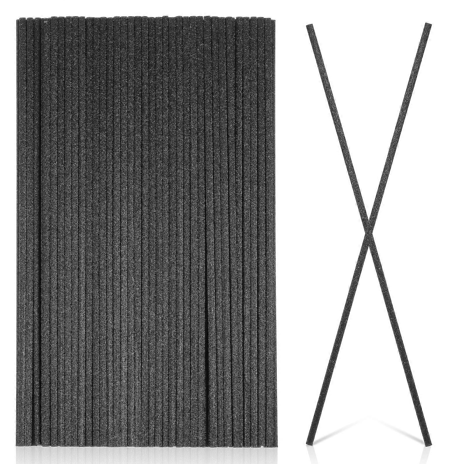 100 stk. diffuserpinner, fiberdiffuserpinner, tykke diffuserrør, duftpinner, erstatning