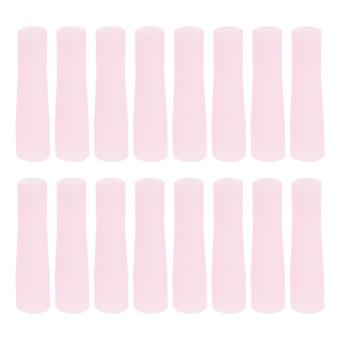 8 Pairs Silicone Cuticle Nipper Cover - Protective Sleeve for Nail Scissors and Nippers - Manicure Tool Protector for Dead Skin Trimmers Pink