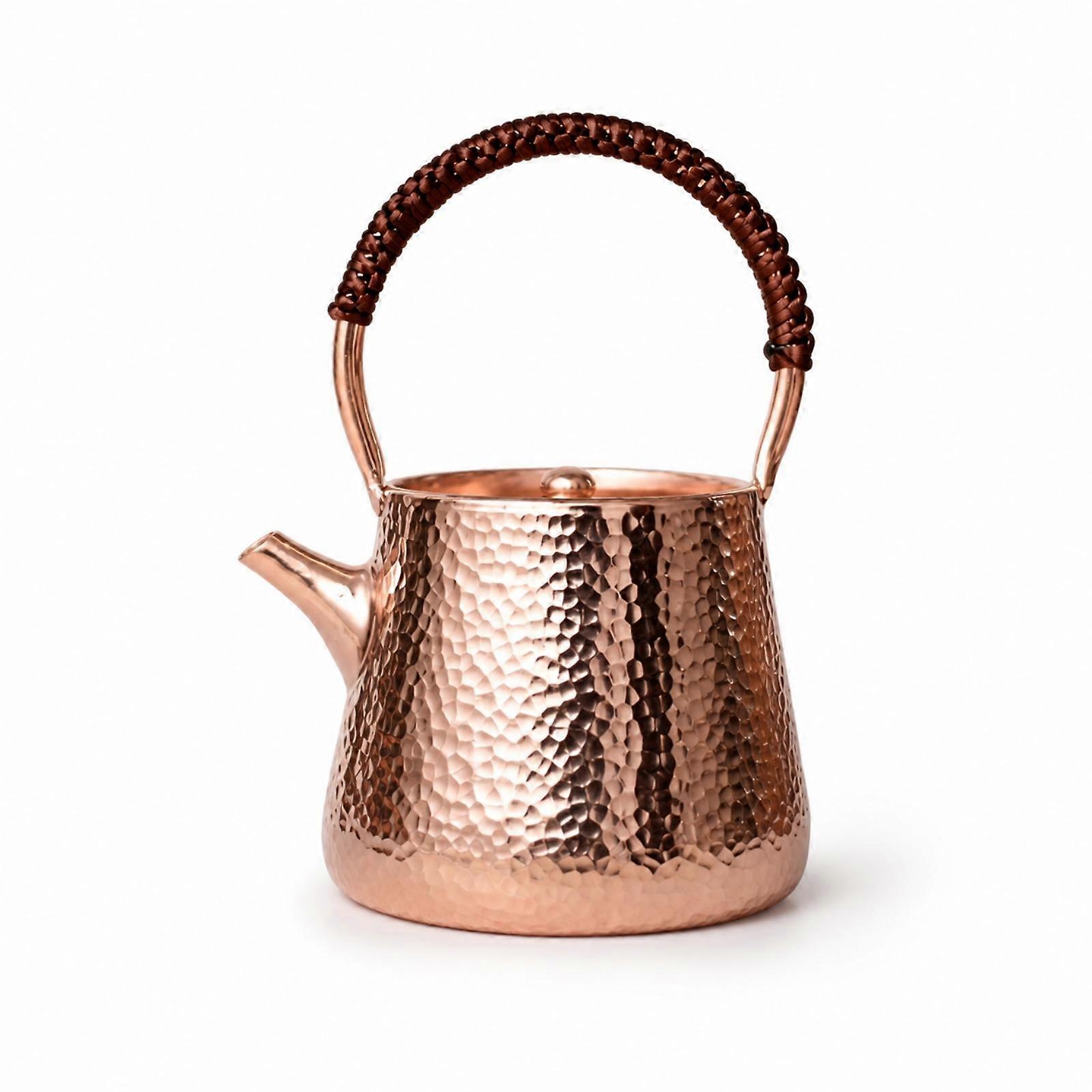 Hammered Copper Tea Kettle Handmade Copper Tea Kettle Polished