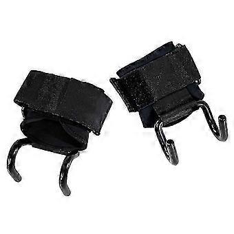 Vektløfting Stang Kroker Heavy Duty Wrist Wraps Trening Pull-up Palms Grip Stropper-God