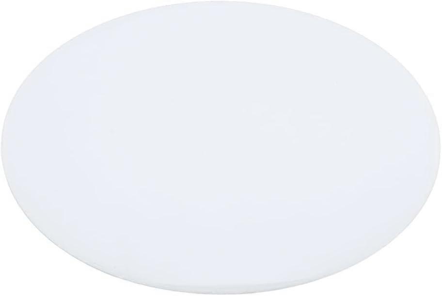 7.8 Inch Lamp Shade Diffuser White Acrylic Lampshade Diffuser Round Lamp Shade Replacement Dazzling Proof Lampshades