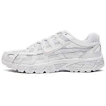 Nike P 6000 comfortabele, dempende, antislip, ademende, lichtgewicht lage hardloopschoenen, unisex, puur wit CD6404-100