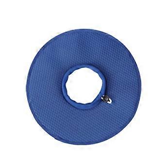 Dog Cone Collar Multipurpose Breathable Mesh Comfortable Prevents Licking Dog Recovery Elizabeth Collar for Large Dogs Dark Blue Dark Blue S