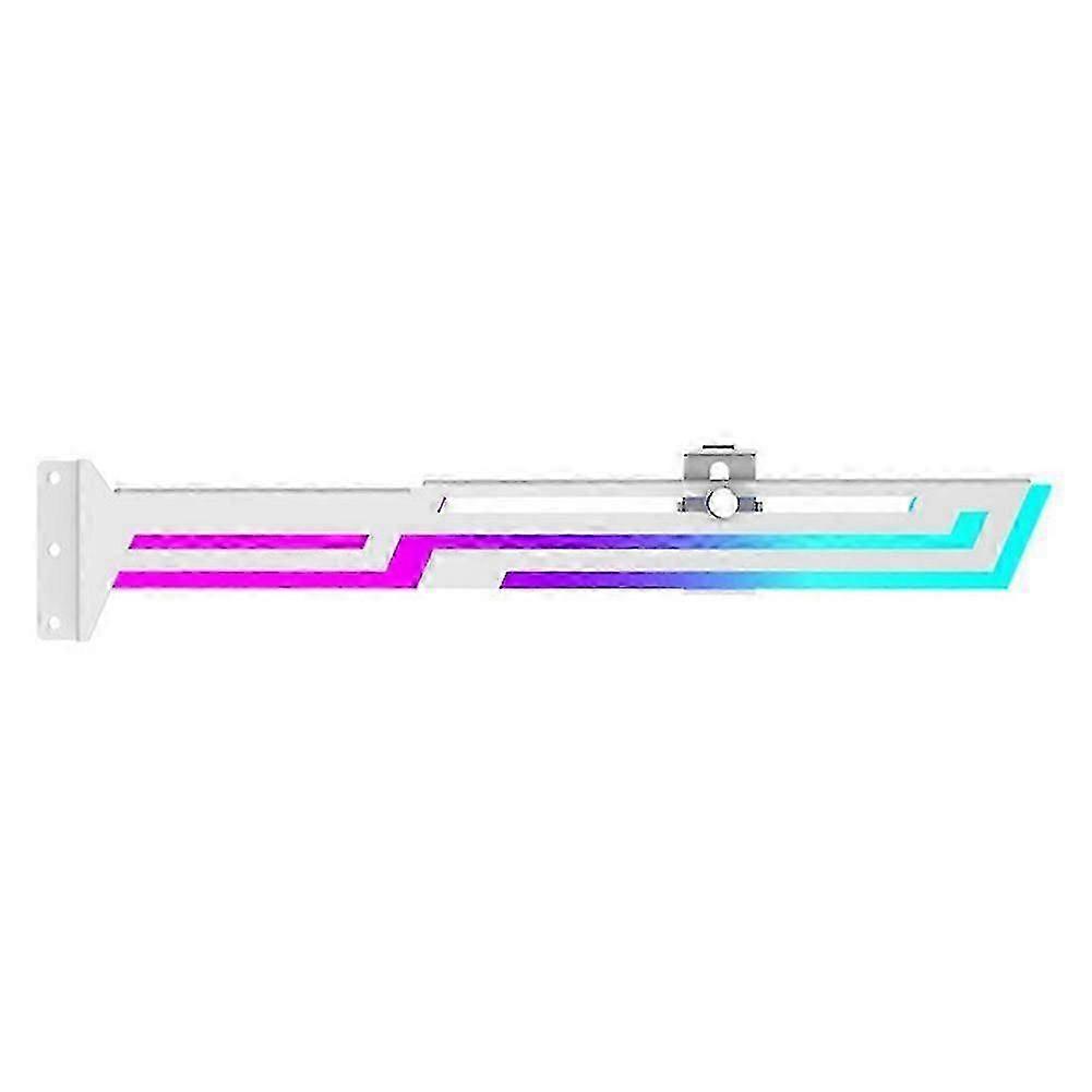 ARGB GPU Holder Adjustable Graphics Card Support Bracket for PC Gaming Setup