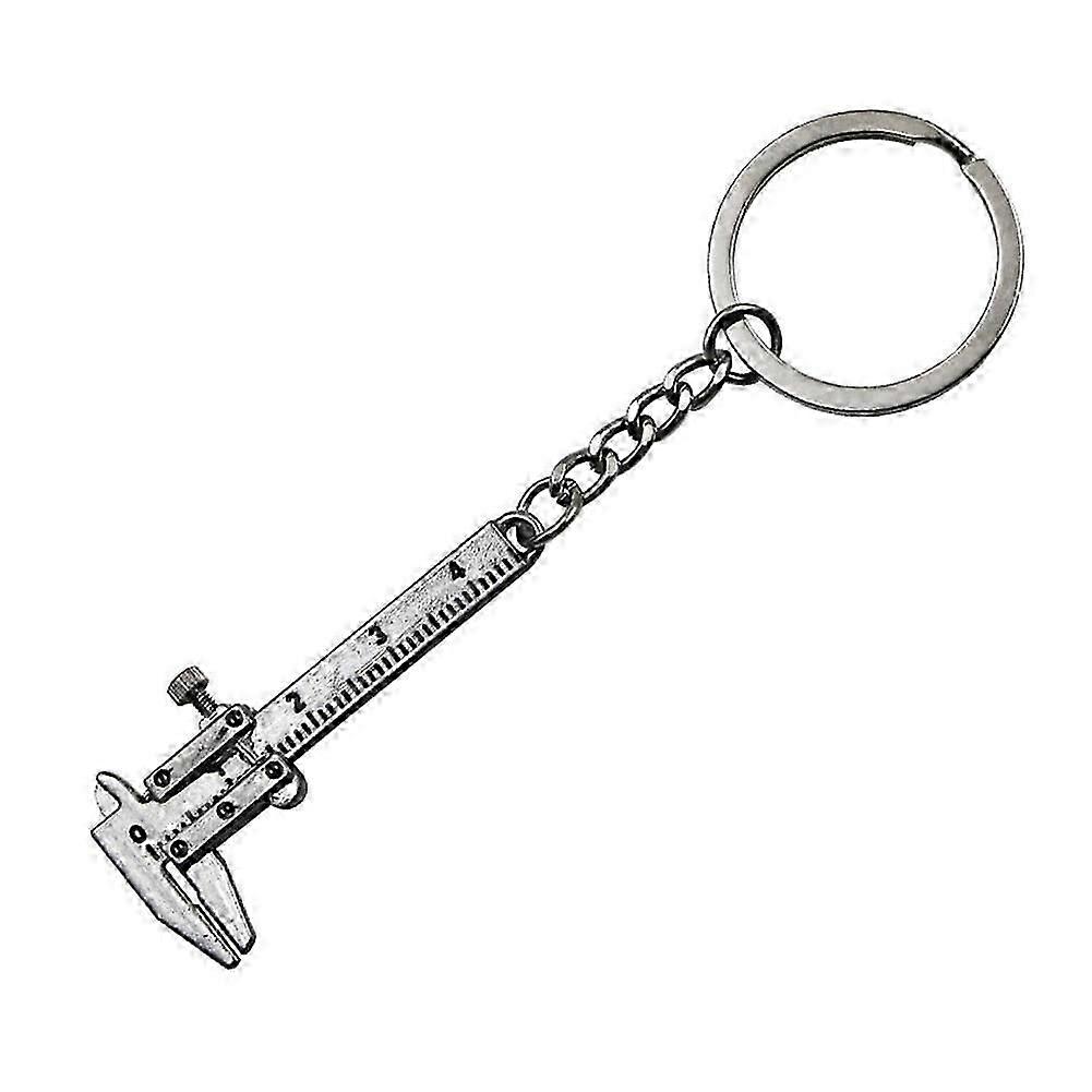 Mini Vernier Caliper Keychain Measuring Tool Gift