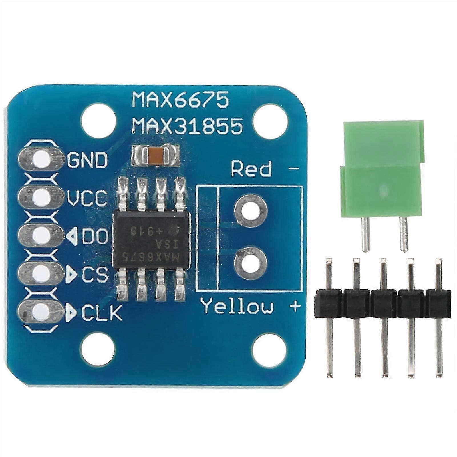 MAX6675 Temperature Sensor K Type Thermocouple Module DIY Sensor Module 3-5V DC -200C~+ 1350C