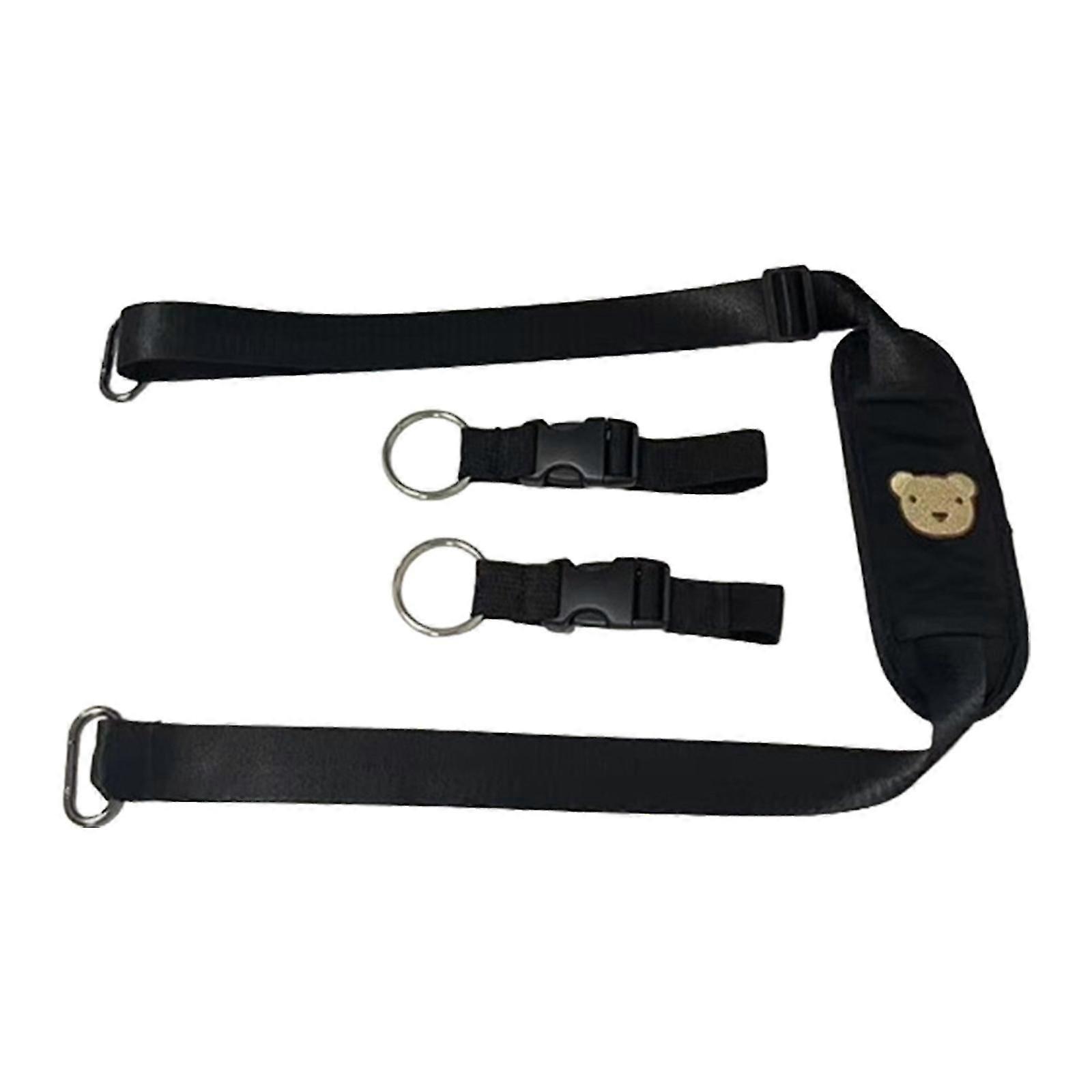 Stroller Hook with Secure Lock Mechanism, Quick Installation, Polyester Construction, Compatible with Baby Strollers