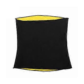 Sauna Waist Trimmer Belt Sweat Band Abdominal Trainer Weight Loss Body Shaper-S