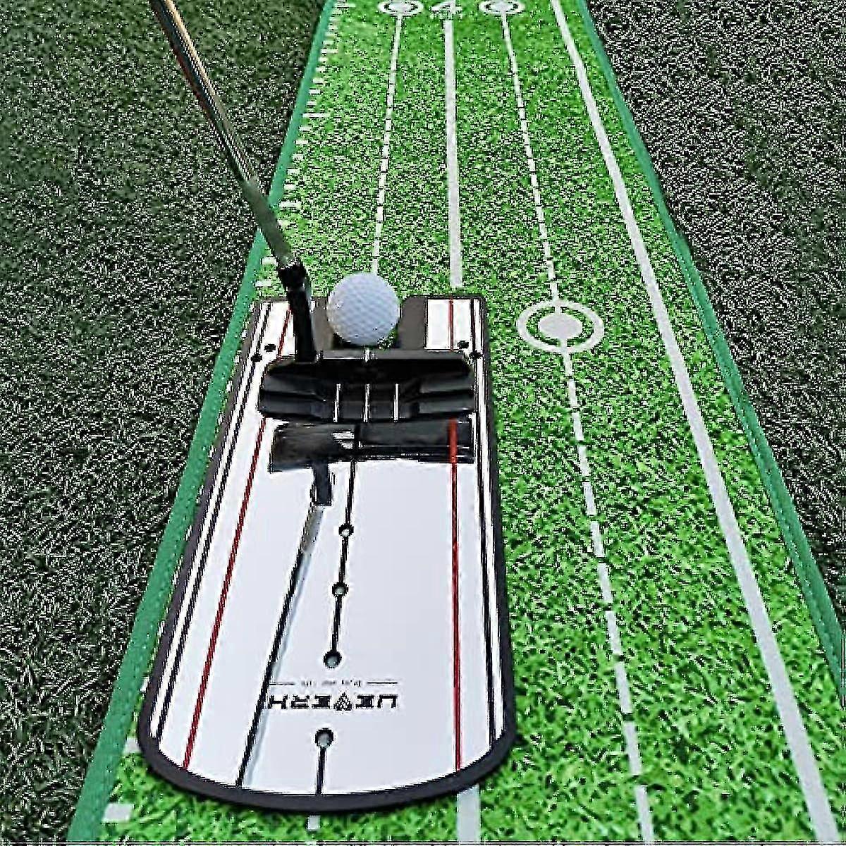 Compact Putting Mirror With Putter Gates