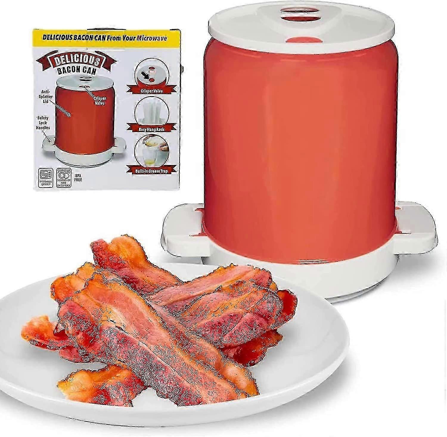 Vertical Rack Microwave Bacon Can Crispy