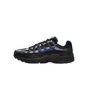 Nike P 6000 hardloopschoenen voor heren, gemaakt van textiel en synthetisch leer, ademend en laag model, kleur Obsidian, IF6199-002