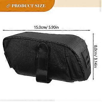 Nylon Bike Seat Bag Twin Pack