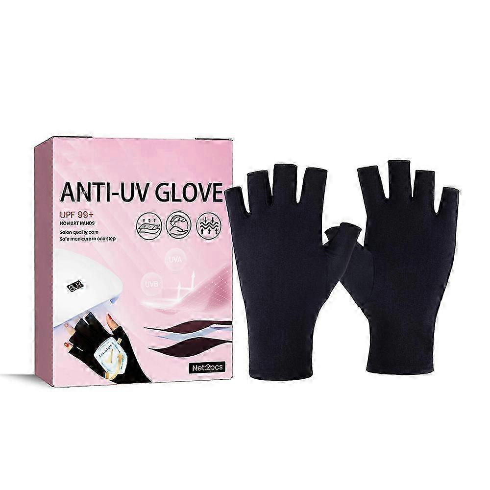 Soft Stretch UV Nail Protection Gloves