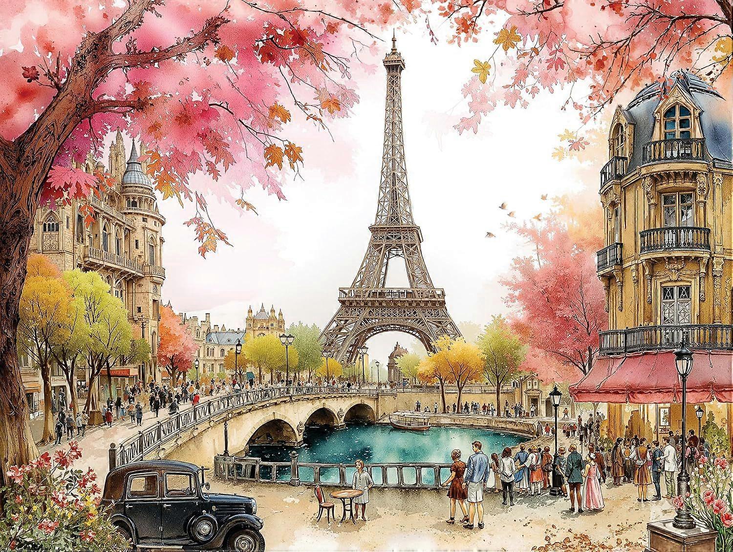Romantické puzzle pro dospělé QB379