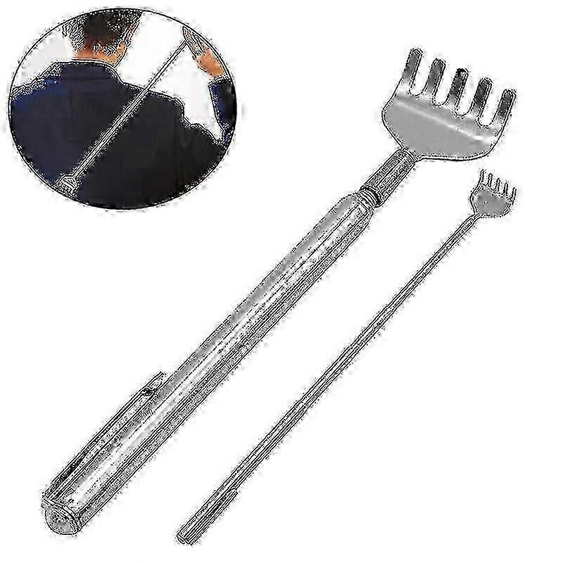 2-pack  Telescopic back support  Scratch your back  Up to 52 cm. Silver DB