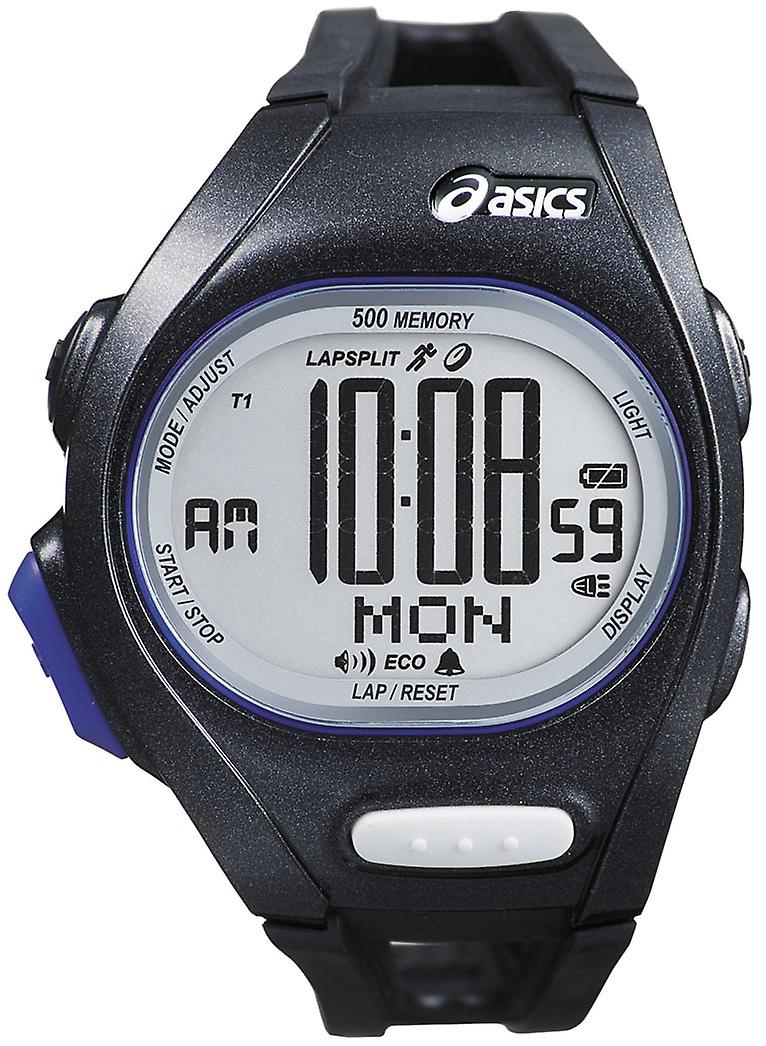 Asics race super watch for Unisex Digital Quartz with CQAR0201 Rubber Bracelet
