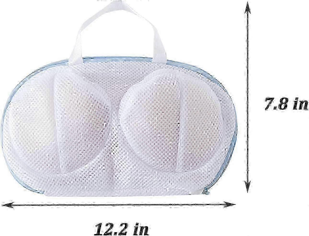 3 Bra-Shaped Wash Pouches