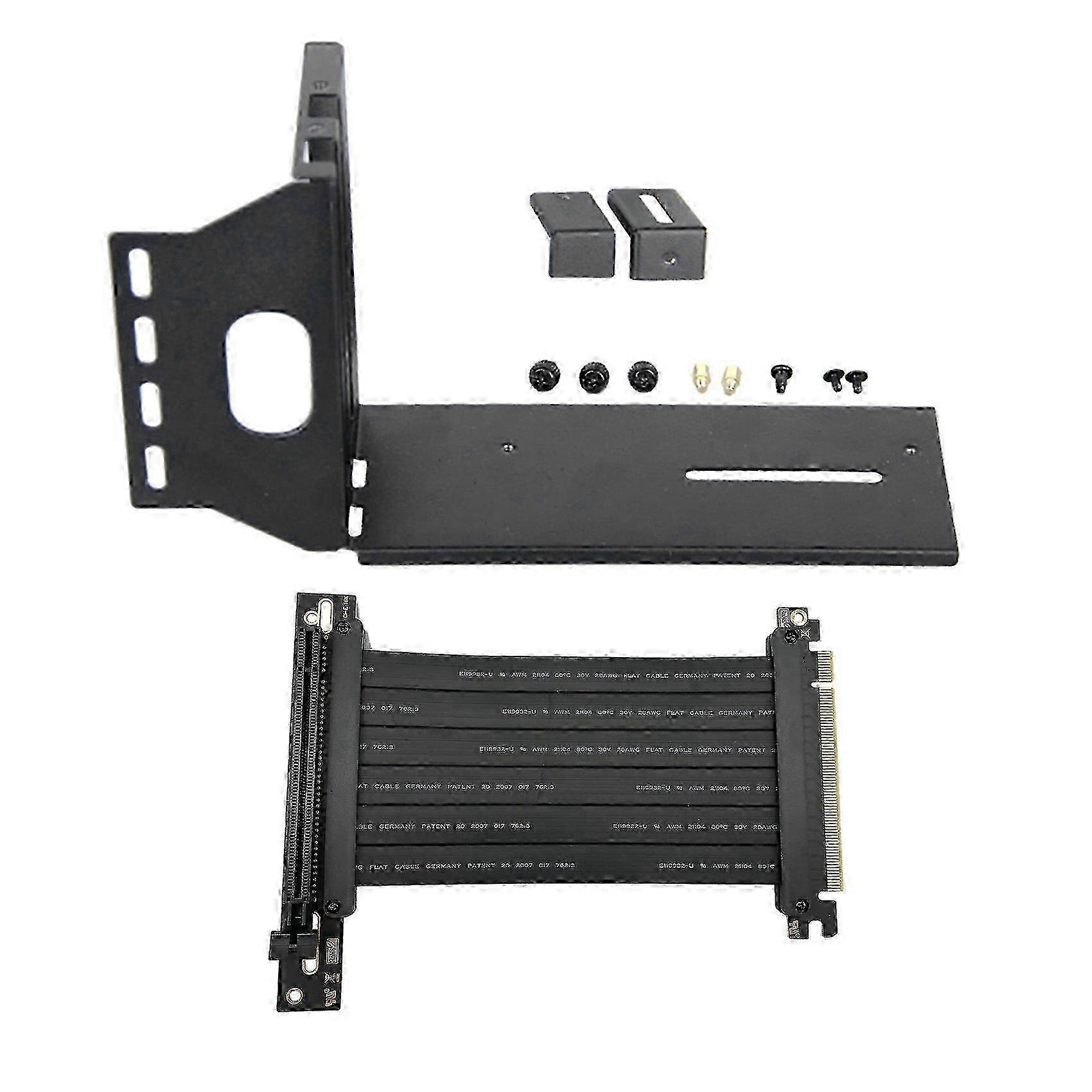 GPU Stand with PCI Express Extension Cable compatible with Vertical GPU Mount