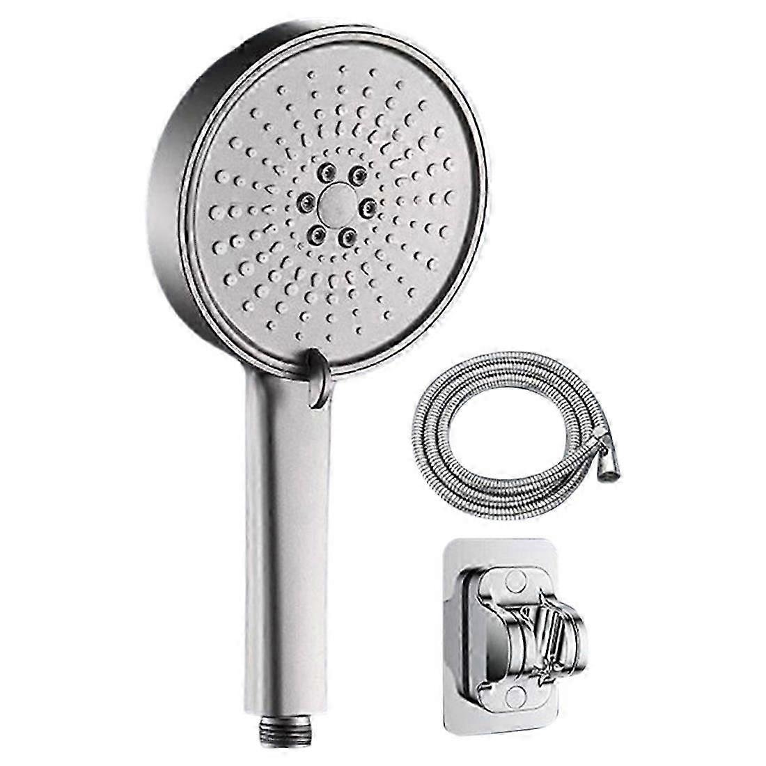 Pressurized 5-Mode Large Panel Shower Head