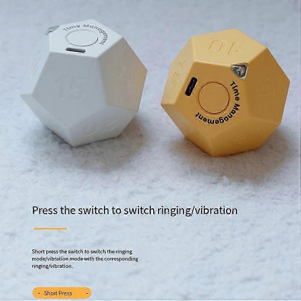 For Time Management & Kitchen Tasks, Digital Kitchen Timer Cube - Multi-Function Pomodoro Timer