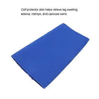 Kuitgewricht Compressie Mouw Comfortabele Voetloze Compressie Sokken Beenbrace voor Mannen Vrouwen Blauw
