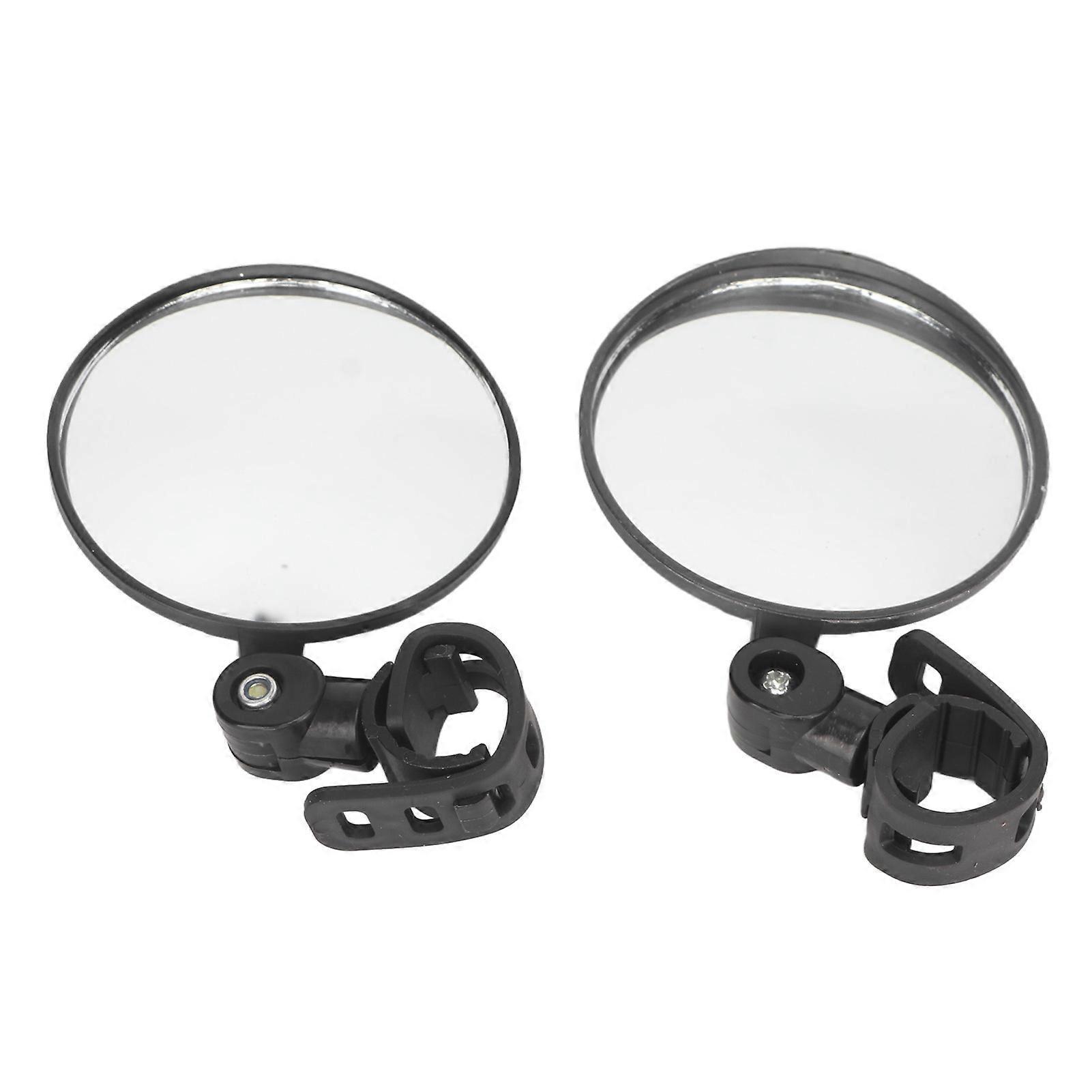 Adjustable 8cm Wide-Angle Scooter Mirror