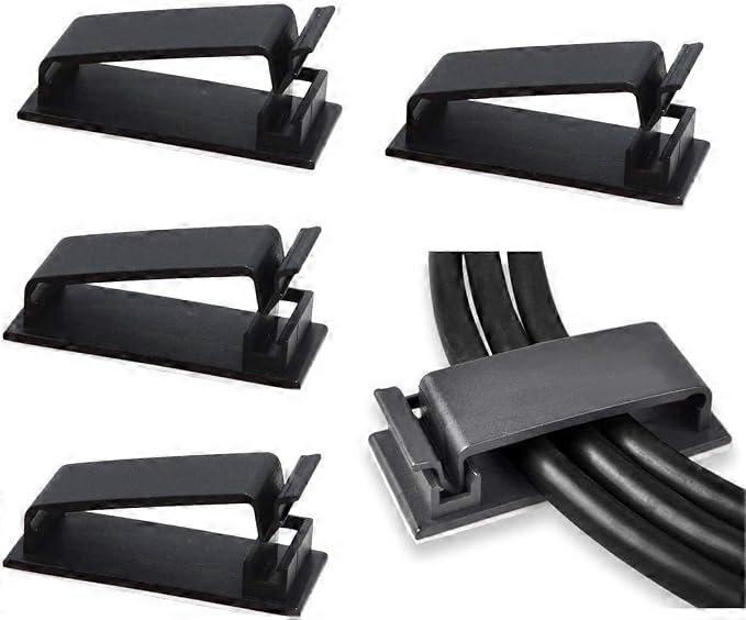 Pack of 50 Cable Clips for Bundleing Multiple Cables -
