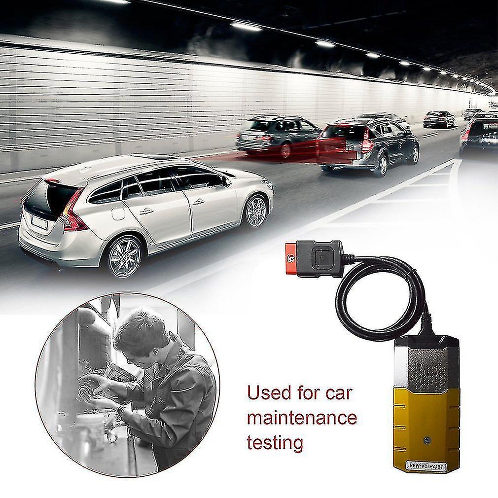 Tcs Cdp Pro Obd2 Bluetooth Scanner Gold Voltage Check Diagnostic Scanner