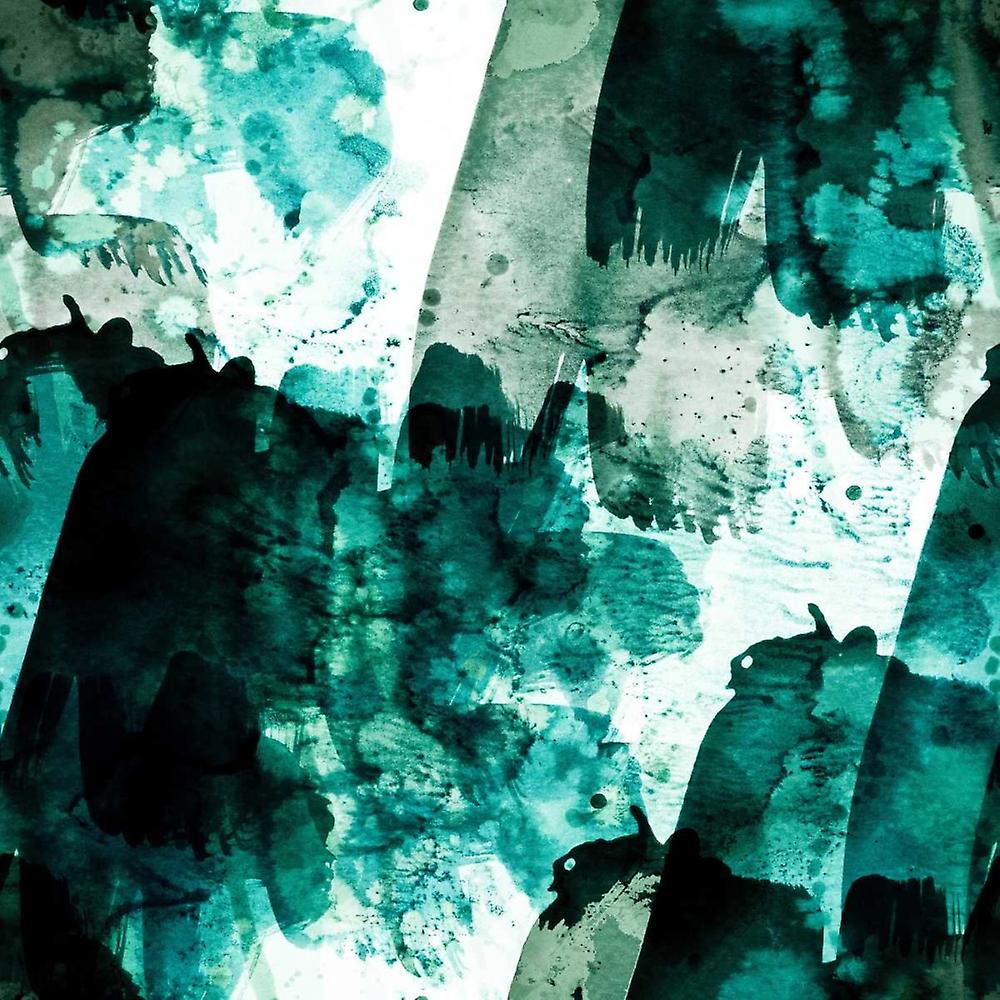 Emerald and Moss Green Poster