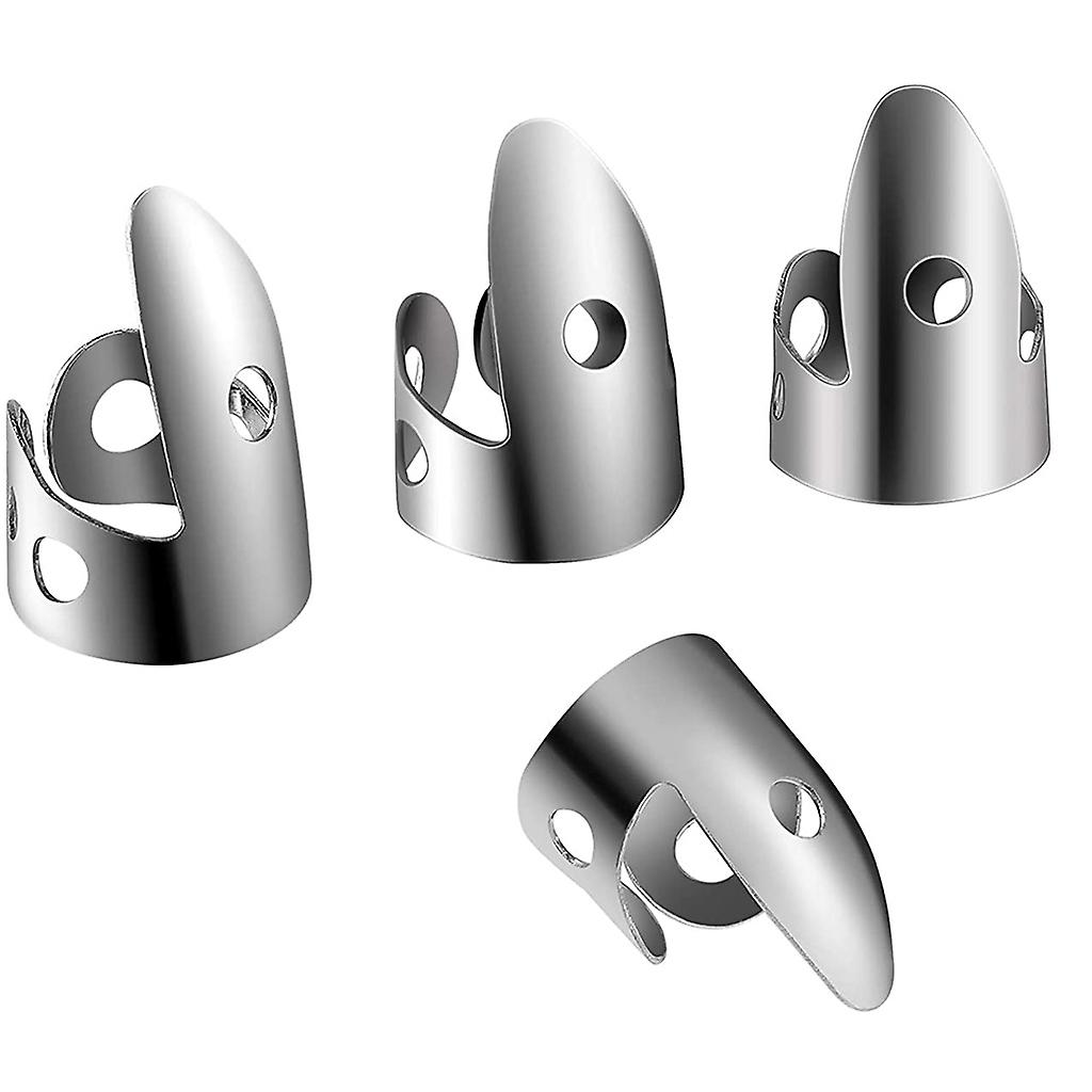 12Pcs Thumb Picks Medium Finger Picks, 6 Colors Flat Thumbpicks - Foto 9