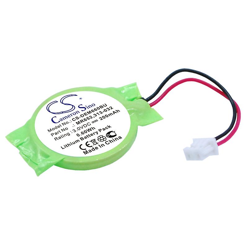CMOS Battery for DELL Latitude X1 077-A00 0MR652 313-020 313-032 GC02001DR0