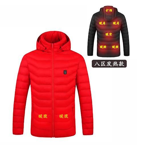 2022 New Design Men's And Women's New Design Down Padded Jacket Autumn And Winter Heating Padded Jacket Usb Charging Heating Smart Temperature Contro