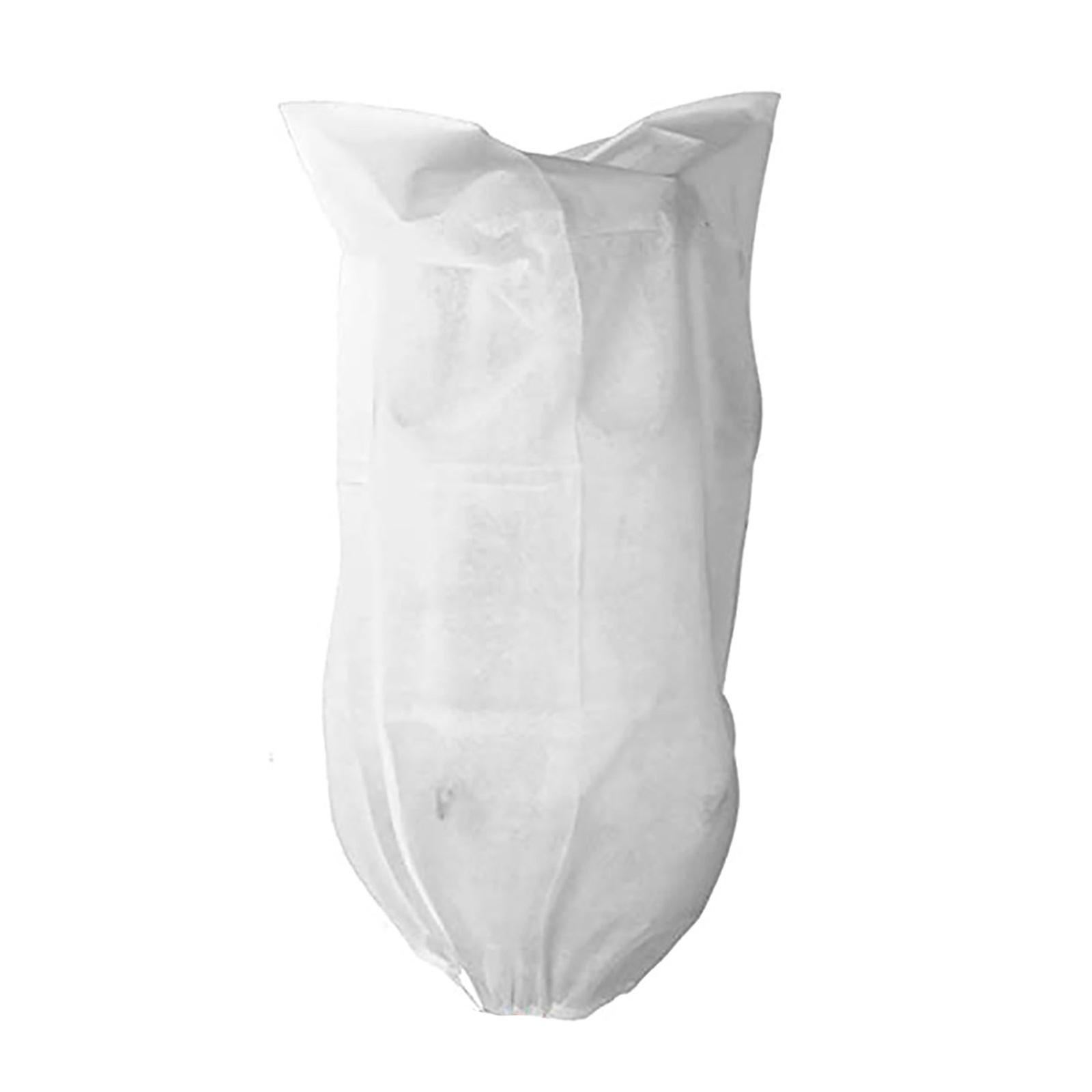 Plantes Antigel Cover Fournitures de jardinage Réutilisables 60 * 80cm Convient pour l’hiver Protéger les plantes contre les parasites Film de cordon de serrage